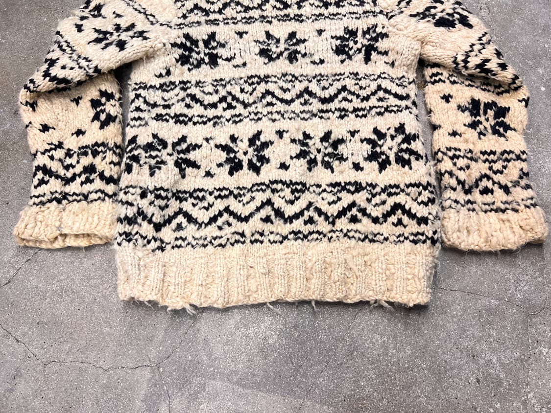 60‘s 코위찬 핸드메이드 스웨터 상품이미지8