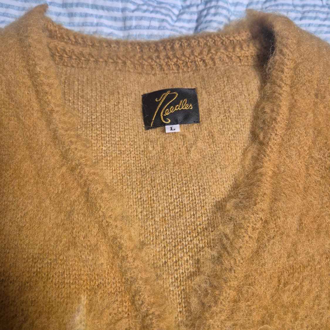 니들스 모헤어 가디건 토프 L 상품이미지4