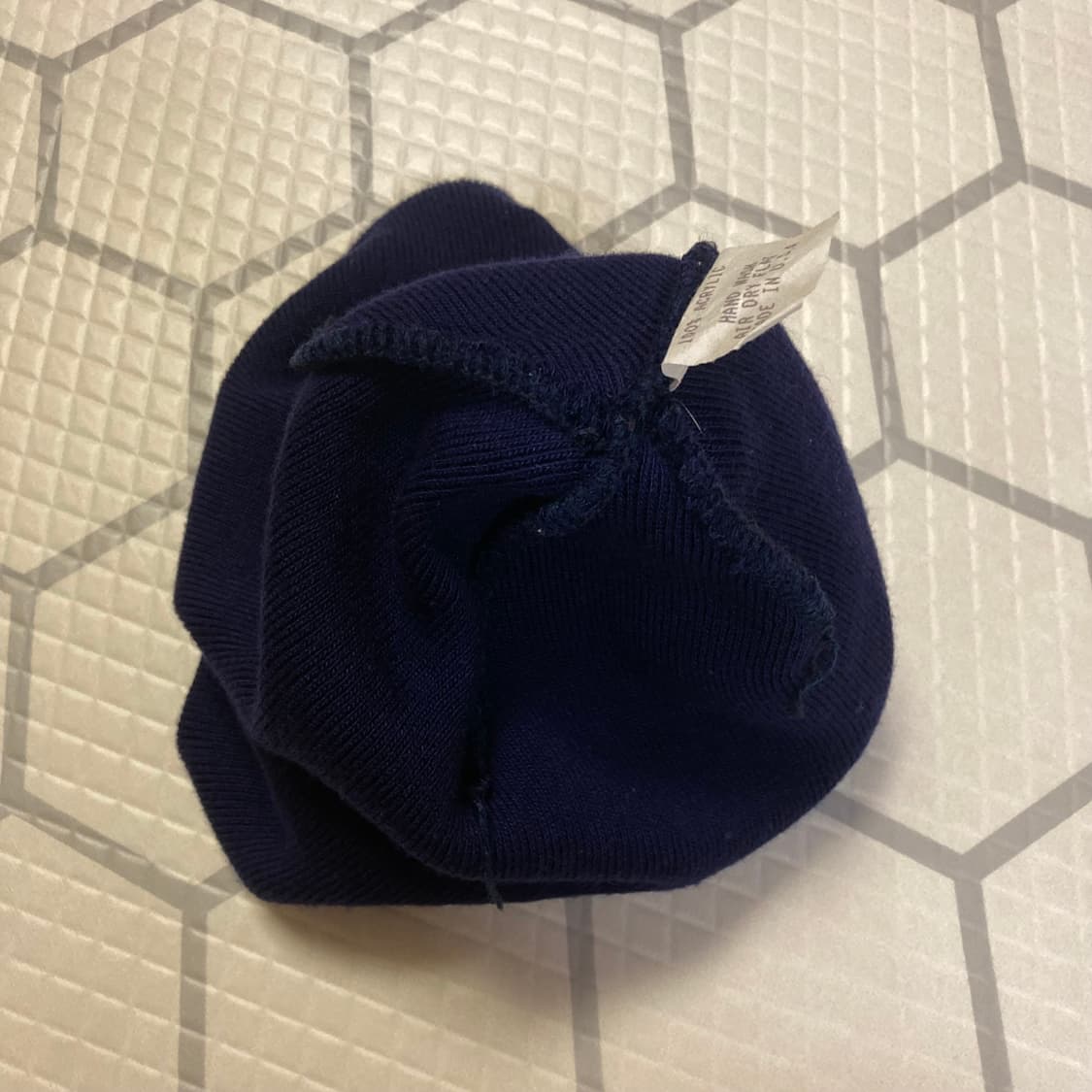 (os) 90s 슈프림 베이직 비니 네이비 made in usa 상품이미지5