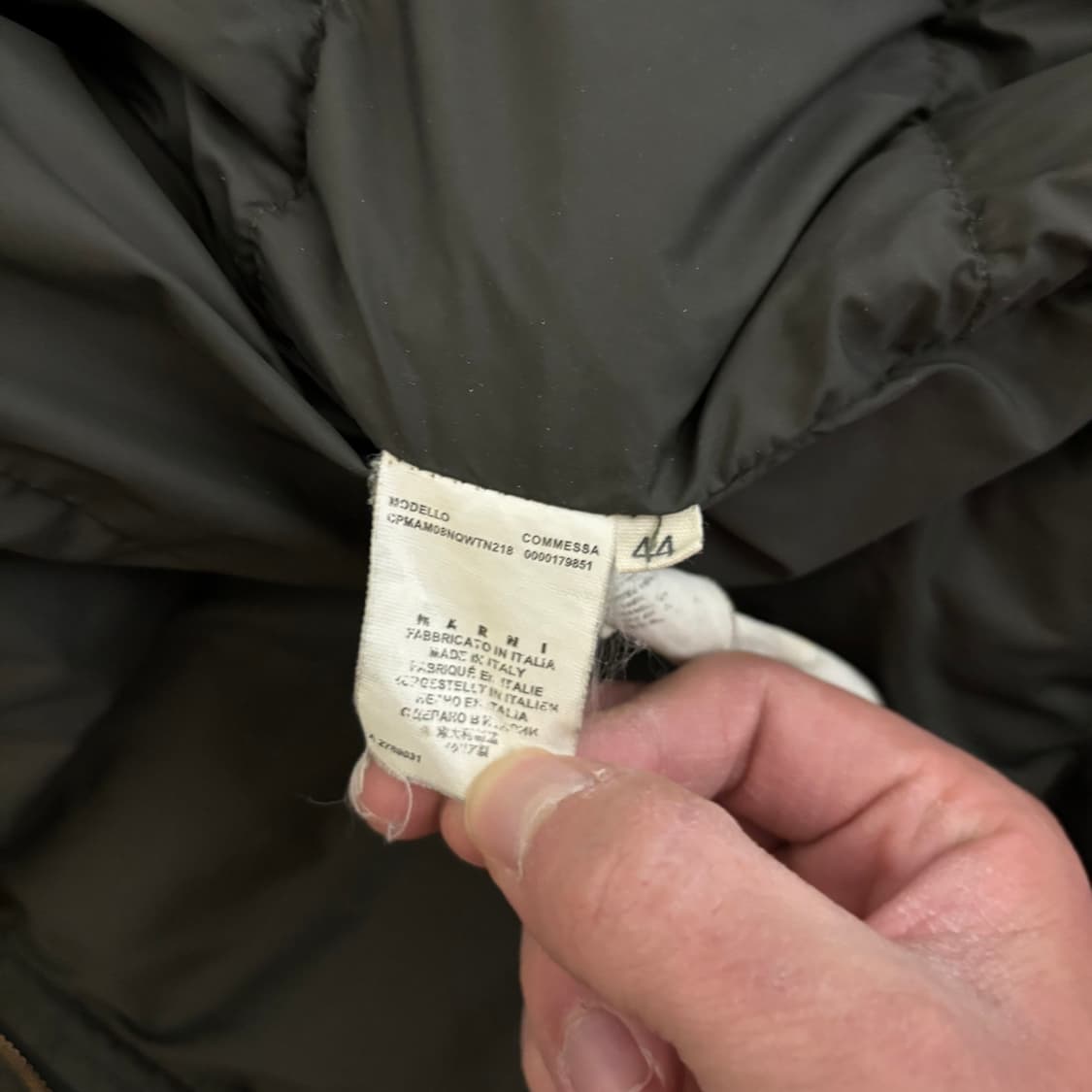 2012 빈티지 마르니 패딩 44 상품이미지5