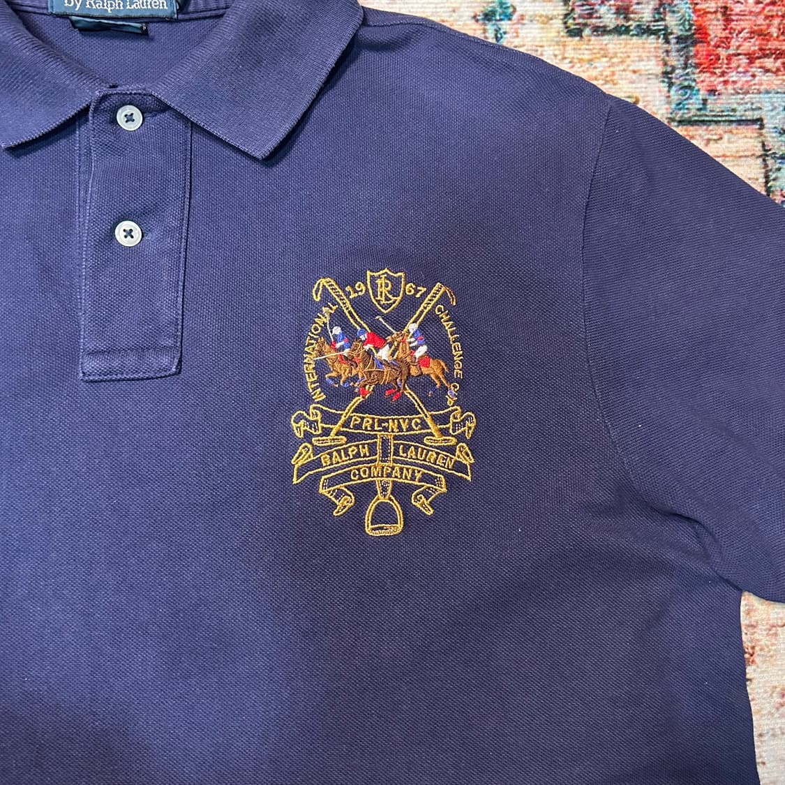 [L] 폴로 랄프로렌 빅포니 백로고 카라 반팔 상품이미지3