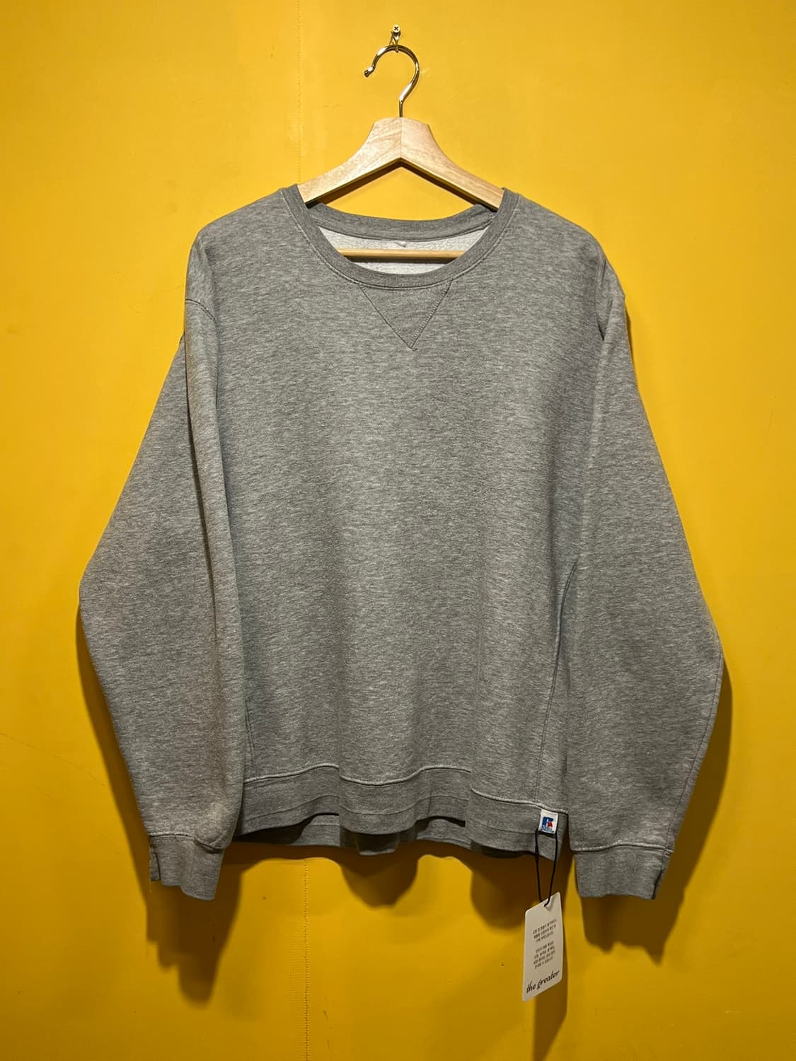00s [M] 러셀 맨투맨 그레이 스웨트셔츠 상품이미지1