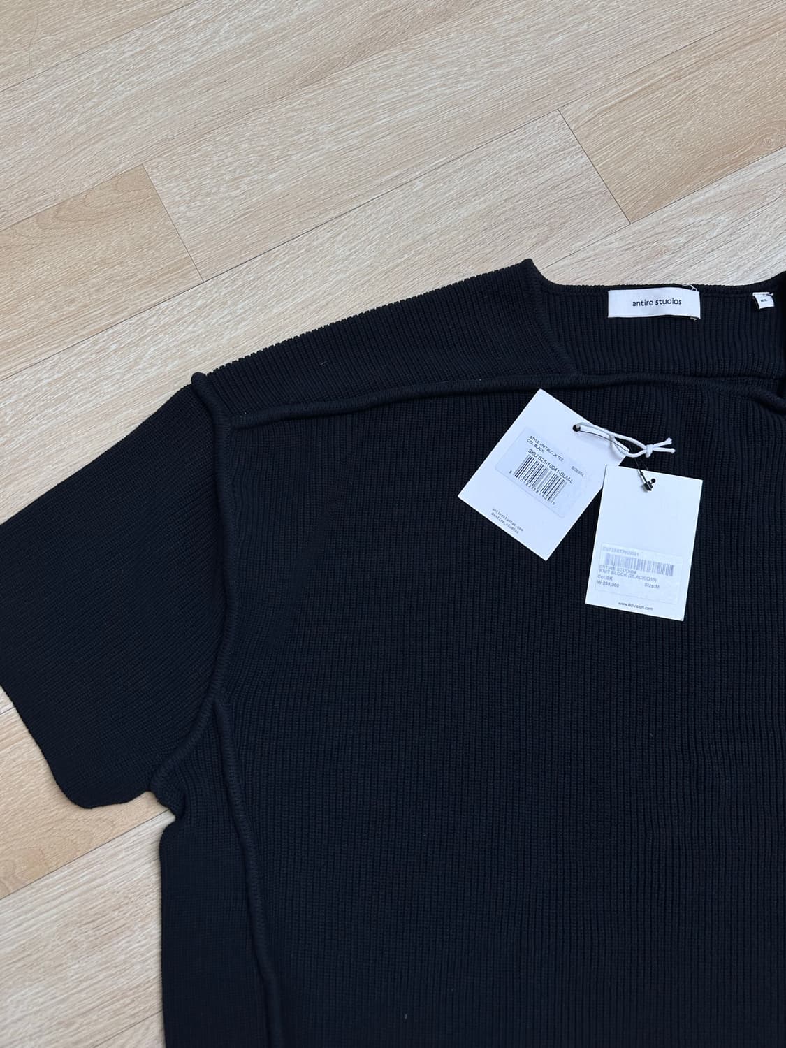 [M/L] 엔타이어 스튜디오 반팔 니트 상품이미지6