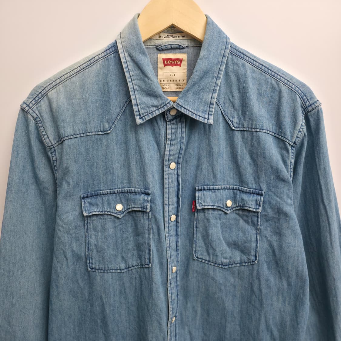 [L] 리바이스 데님 웨스턴 셔츠 상품이미지2