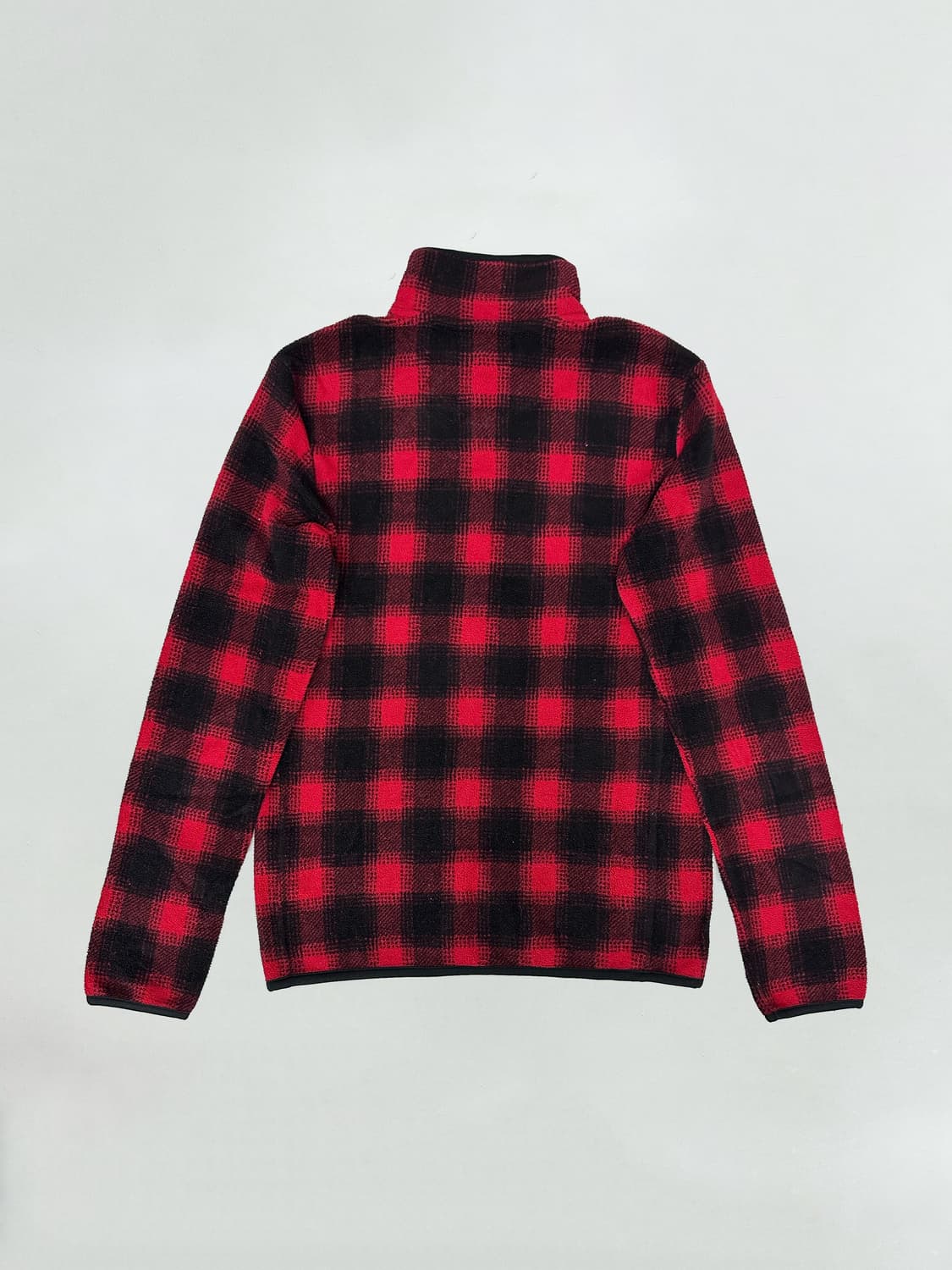 유니클로 micro fleece 체크 집업 상품이미지3