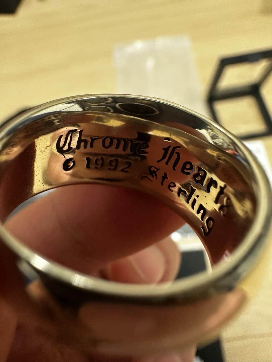 크롬하츠 플로랄크로스링 US10 상품이미지3