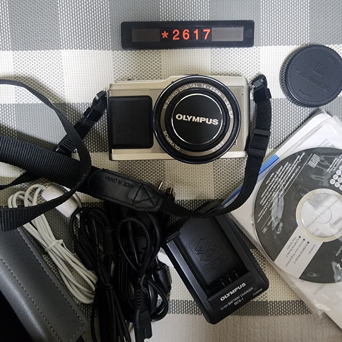 올림푸스 E-P1 디지털카메라 실버바디 가방세트 상품이미지7