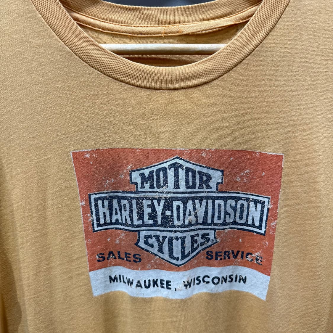L 할리데이비슨 Harley Davidson 빈티지 반팔 티셔츠 상품이미지3