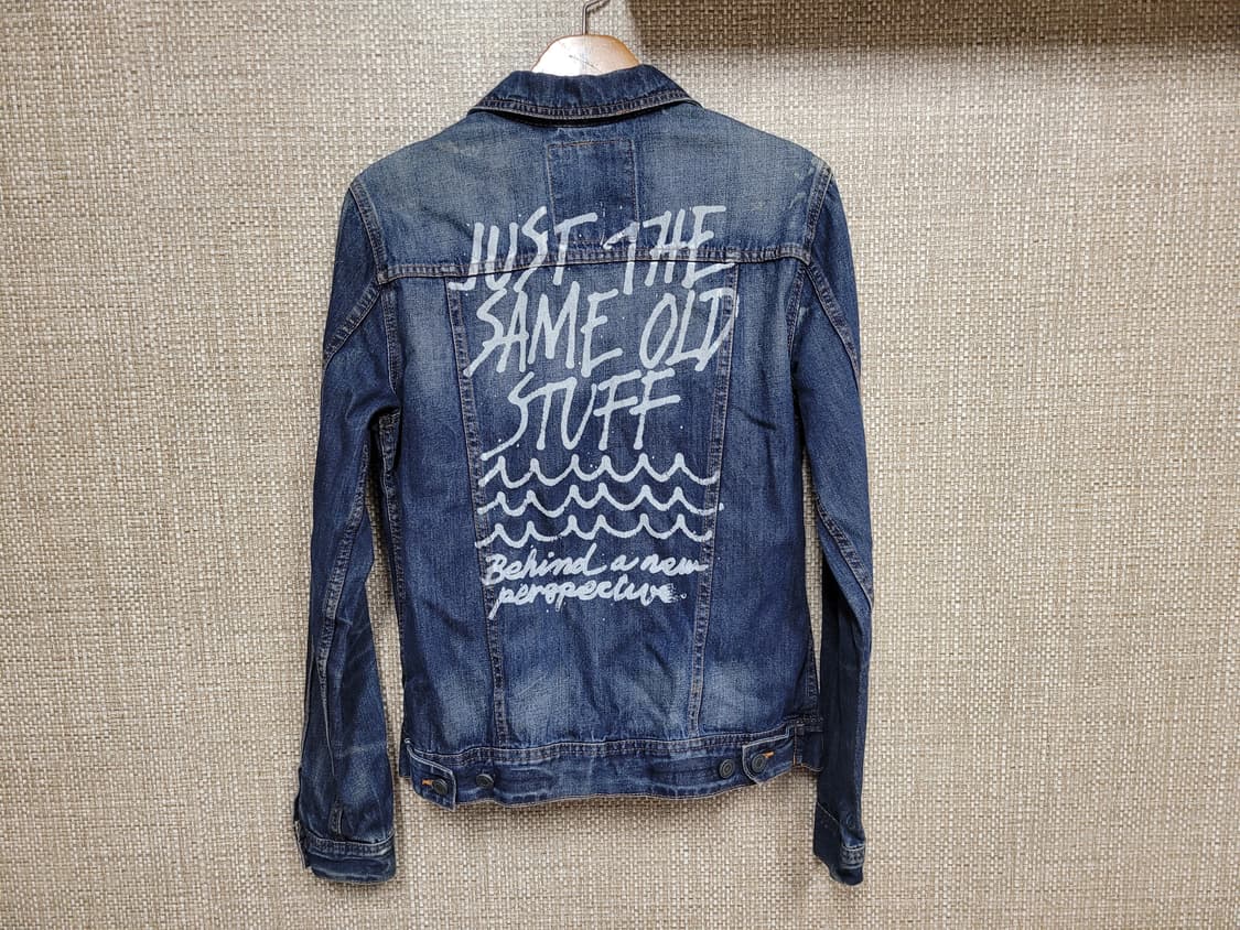 S 95사이즈 풀앤베어 데님자켓 청자켓 상품이미지3