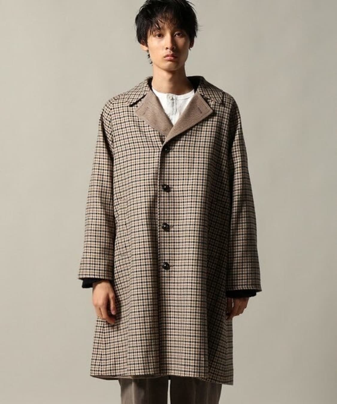 비긴202 건클럽 리버서블 체스터필드 코트 / 캡틴선샤인 상품이미지5