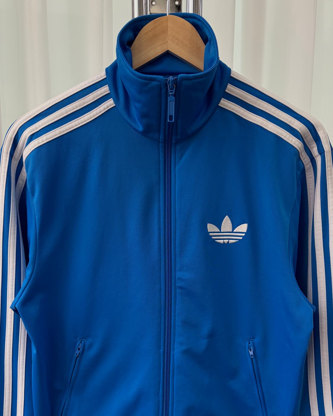 [S]아디다스 구형 파이어버드 블루 트랙탑 져지 상품이미지4