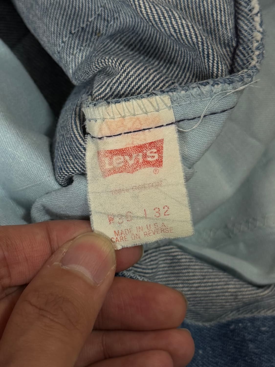 90's USA 빈티지 리바이스 517 오렌지탭 부츠컷 상품이미지9