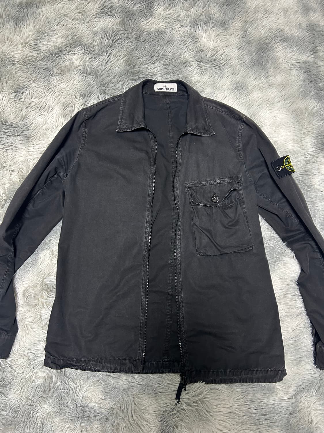 20ss 스톤아일랜드 오버셔츠 자켓 M 상품이미지3