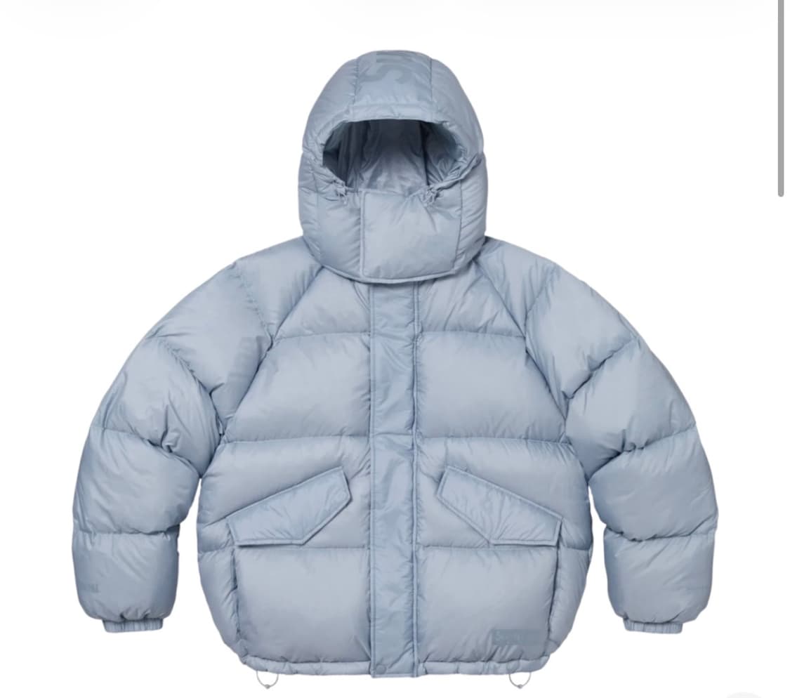 슈프림 700-필 다운 라이트웨이트 패딩 라이트 블루 24FW 상품이미지1