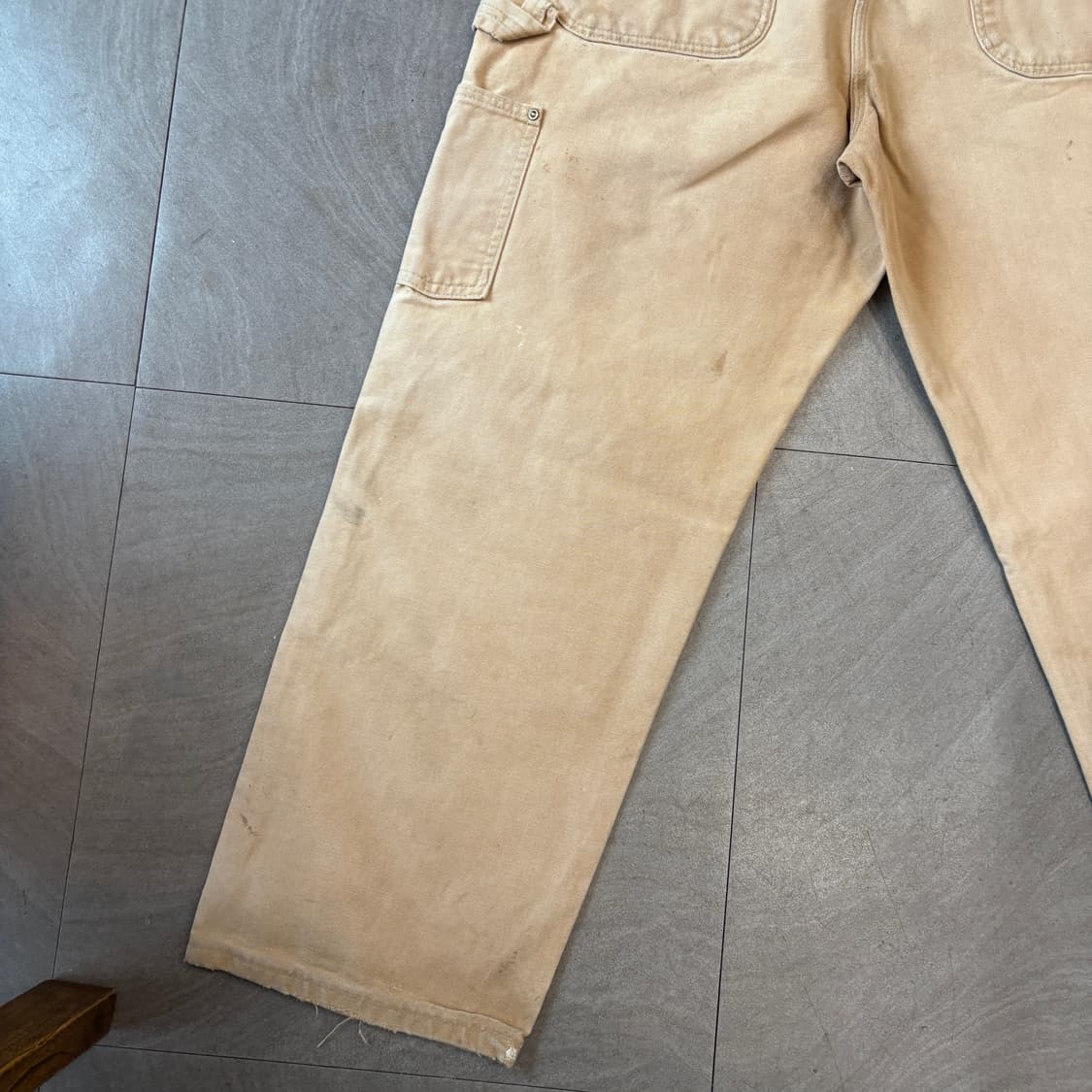 칼하트 브라운 더블니 팬츠 바지 상품이미지8