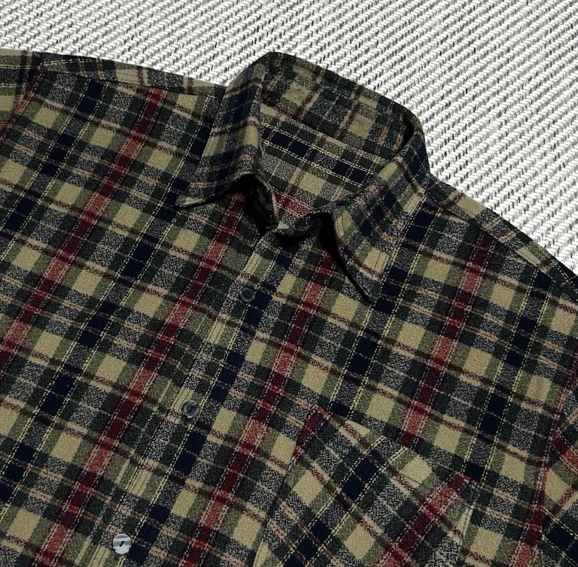 [S] Vintage 빈티지 플란넬 체크셔츠 상품이미지3