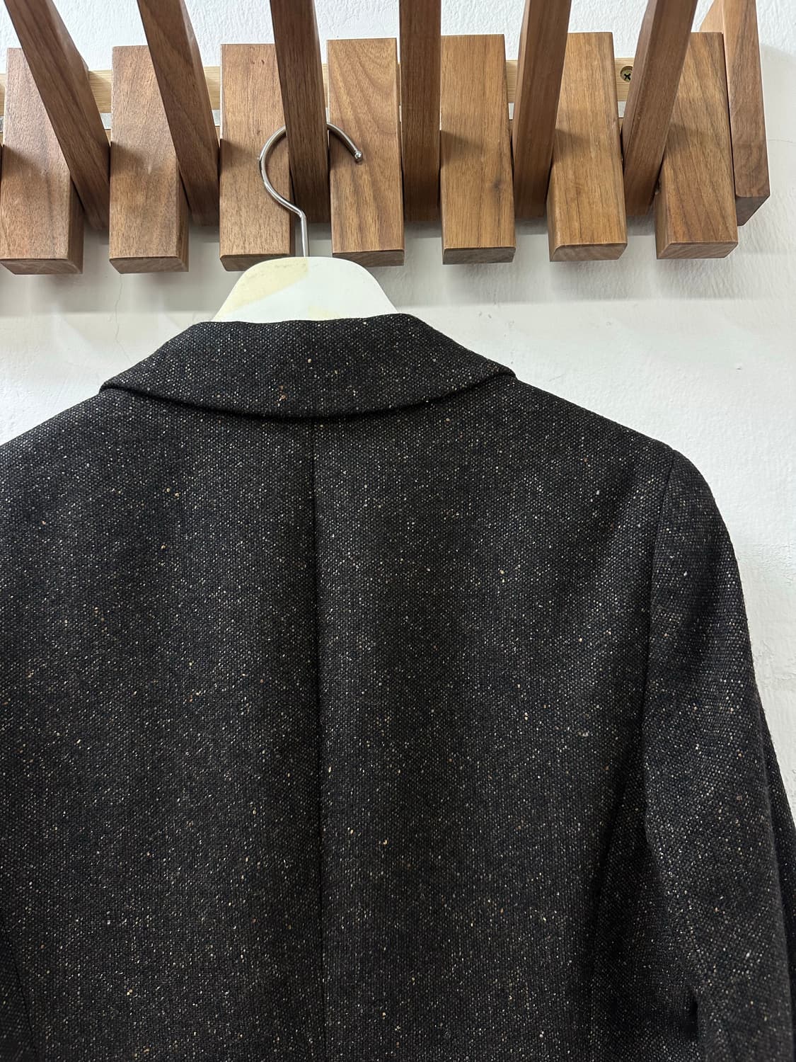 Theory 띠어리 보카시 울 실크 혼방 블렌드 트위드 숏 코트 자켓 상품이미지6