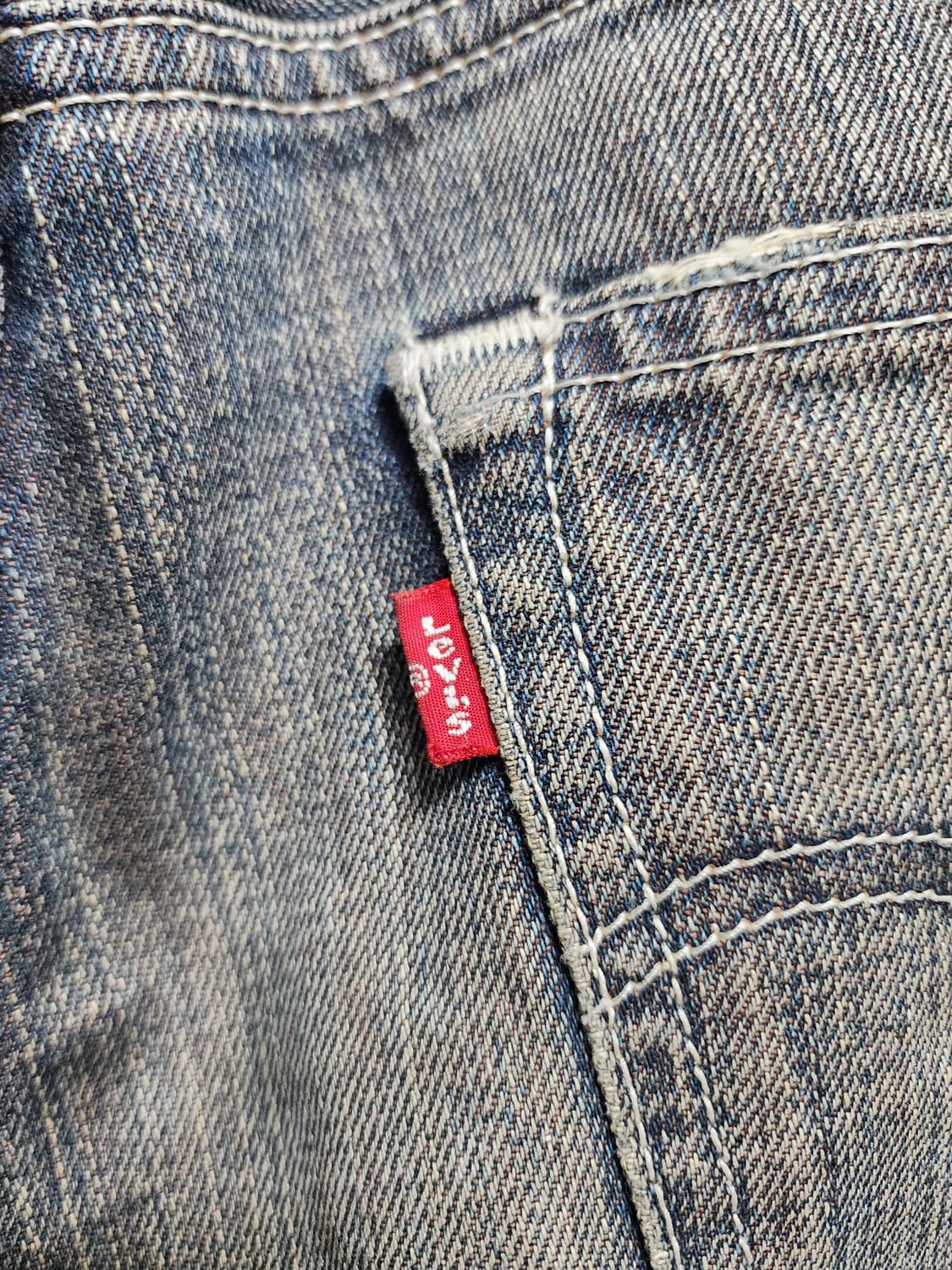 리바이스 503 데님 빈티지 워싱진 상품이미지4