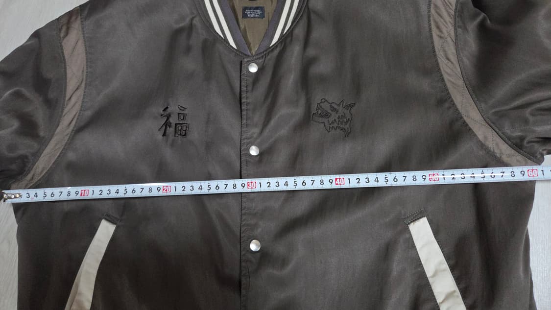 (착샷) 폴리테루 x 행크 레이온 바시티 올리브 상품이미지5