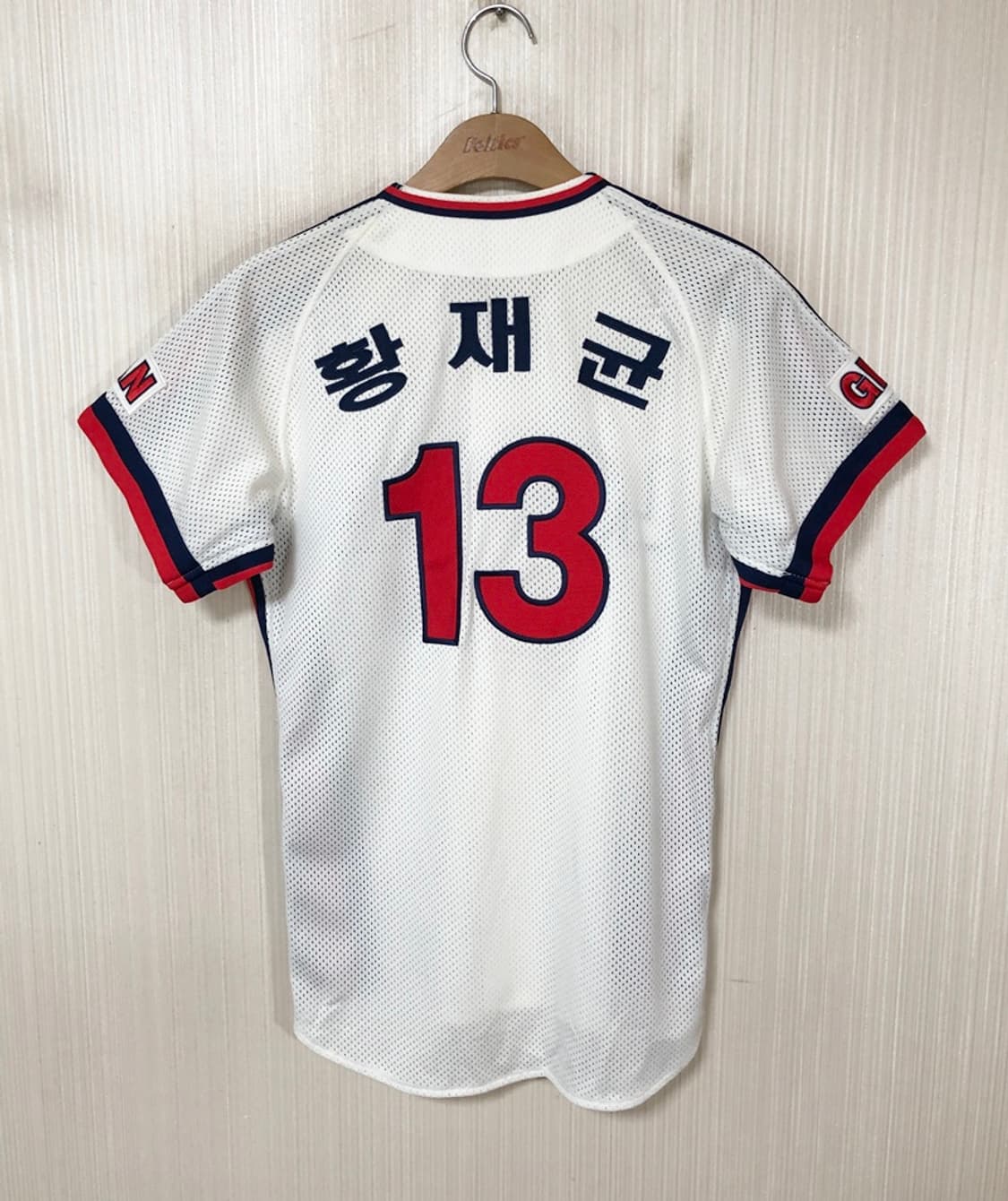 KBO 카멜레온어센틱 롯데자이언츠 챔피언홈유니폼 85 #13 황재균 상품이미지8