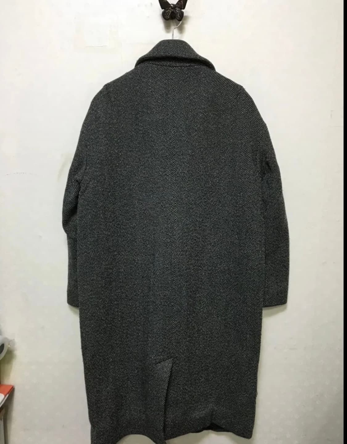 앤아더스토리즈 헤링본 울 50 더플코트 상품이미지2