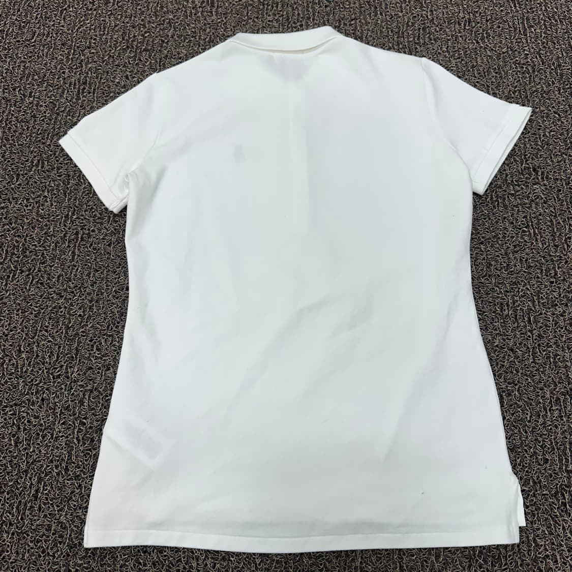 [새상품] 폴로 랄프로렌 여성 카라티 반팔티셔츠 화이트 M 상품이미지4