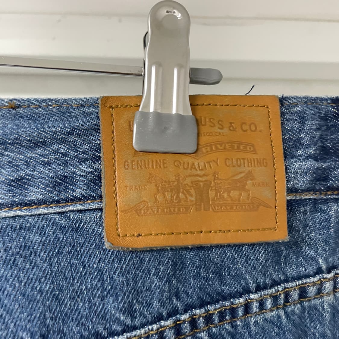 리바이스 와이드 데님 팬츠 W32 L31 상품이미지4