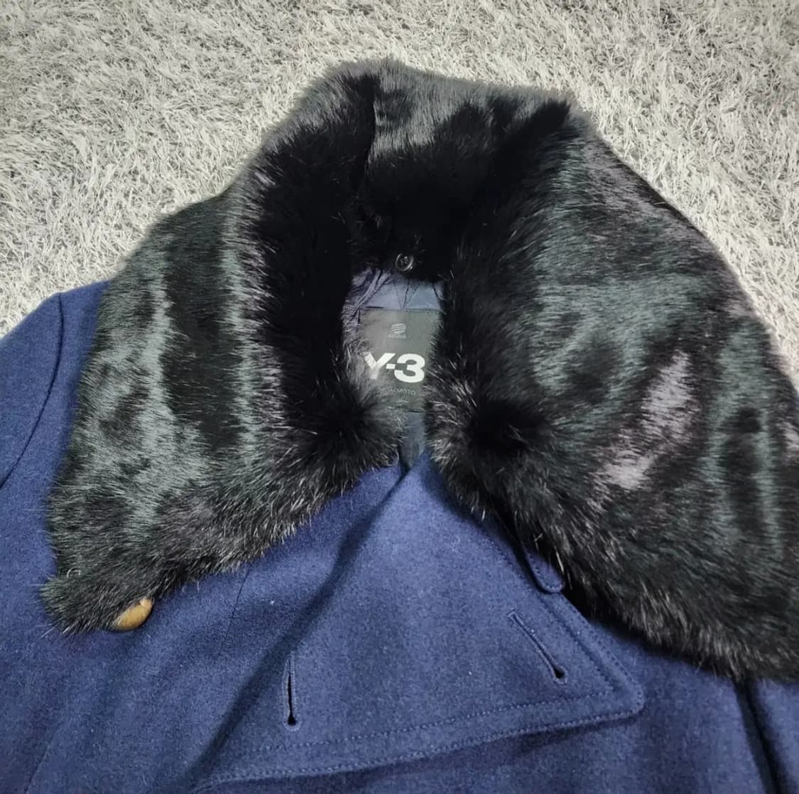 요지야마모토 울 코트 XS 상품이미지5