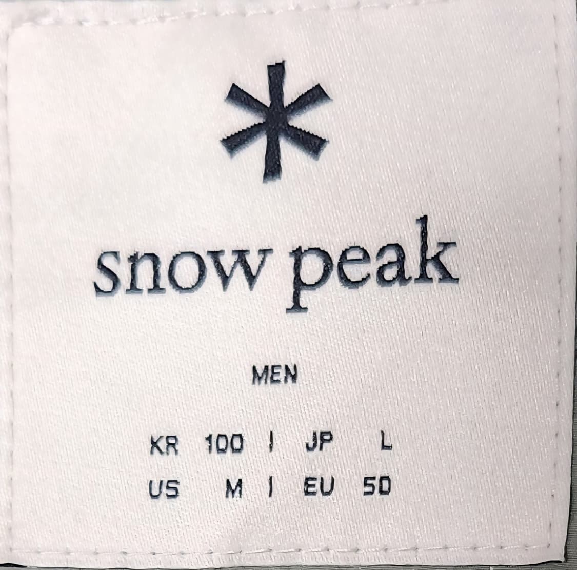 스노우피크 구스패딩 셔츠 L 상품이미지3