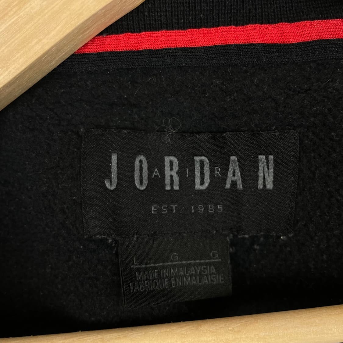 에어 조던 로고 오버사이즈 맨투맨 상품이미지4