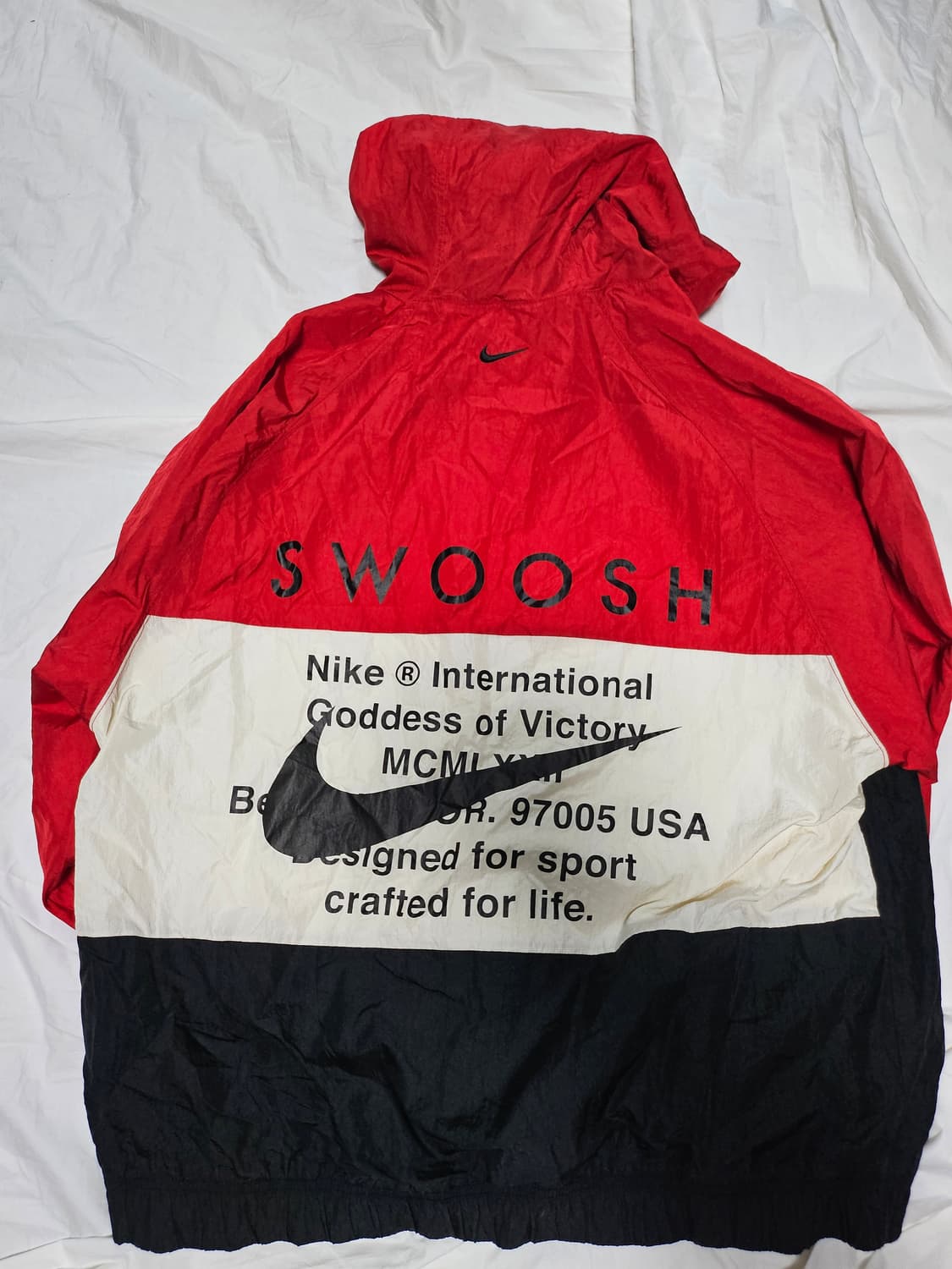 나이키 더블스우시 y2k 윈드러너 바람막이 XXL 상품이미지2