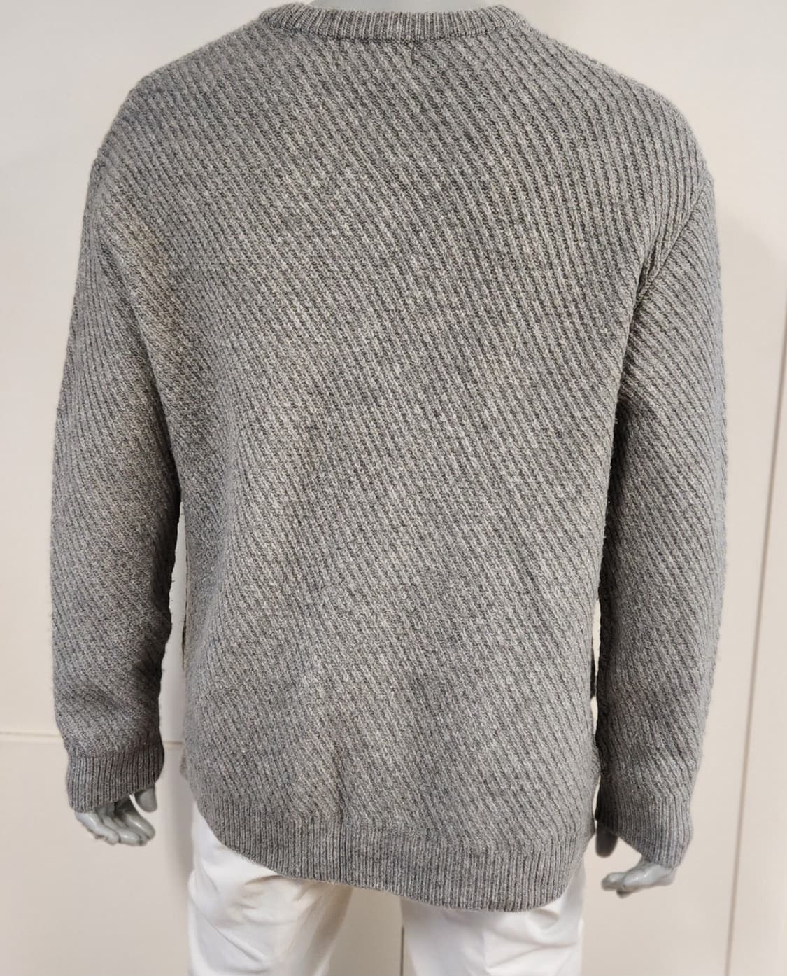 솔리드옴므  사선 니트 48 (105추천해요) 21SS 상품이미지2