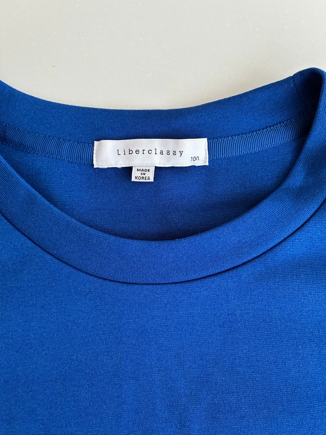 100) 리버클래시 그래픽 반팔 티셔츠 블루 상품이미지5