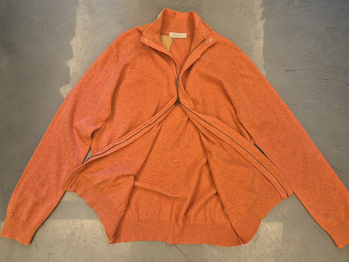 에르메네질도 제냐 캐시미어 니트 짚업 상품이미지2