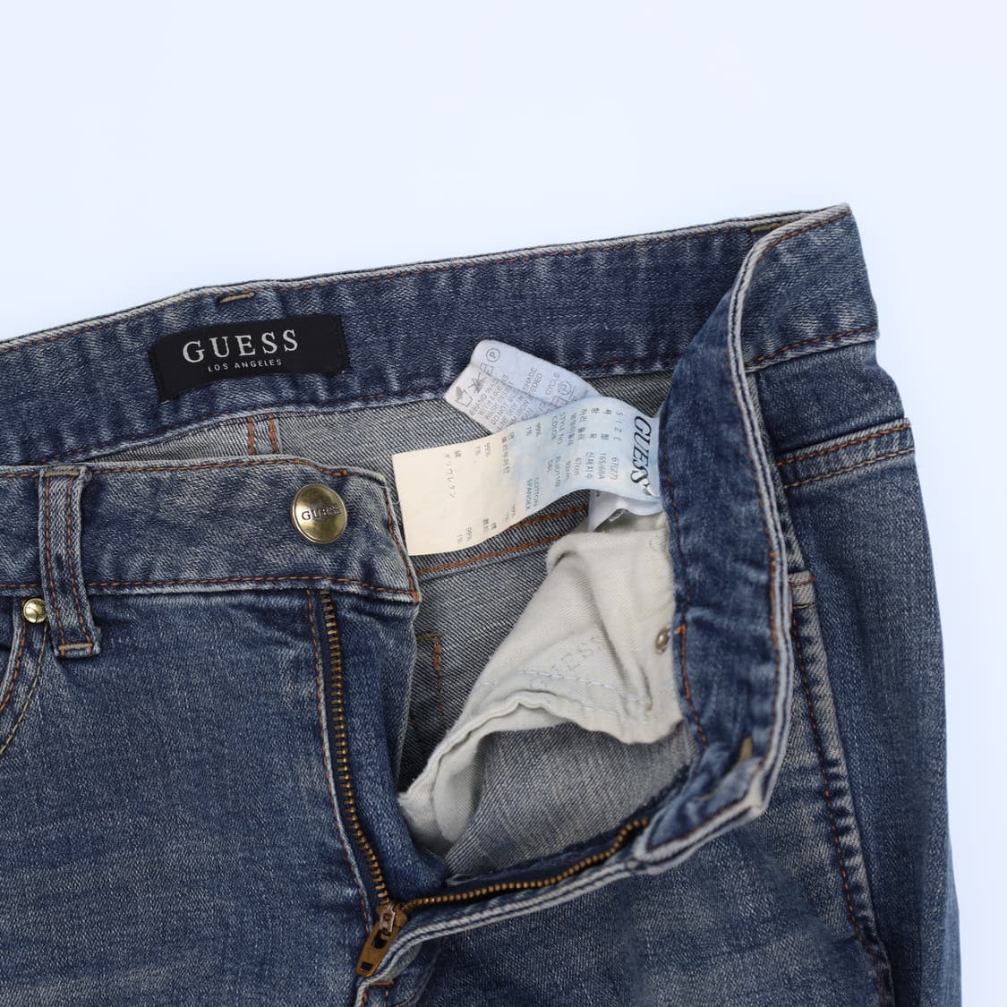 [67(27)] 게스 여성 트임 부츠컷 데님팬츠 1209H2 상품이미지5