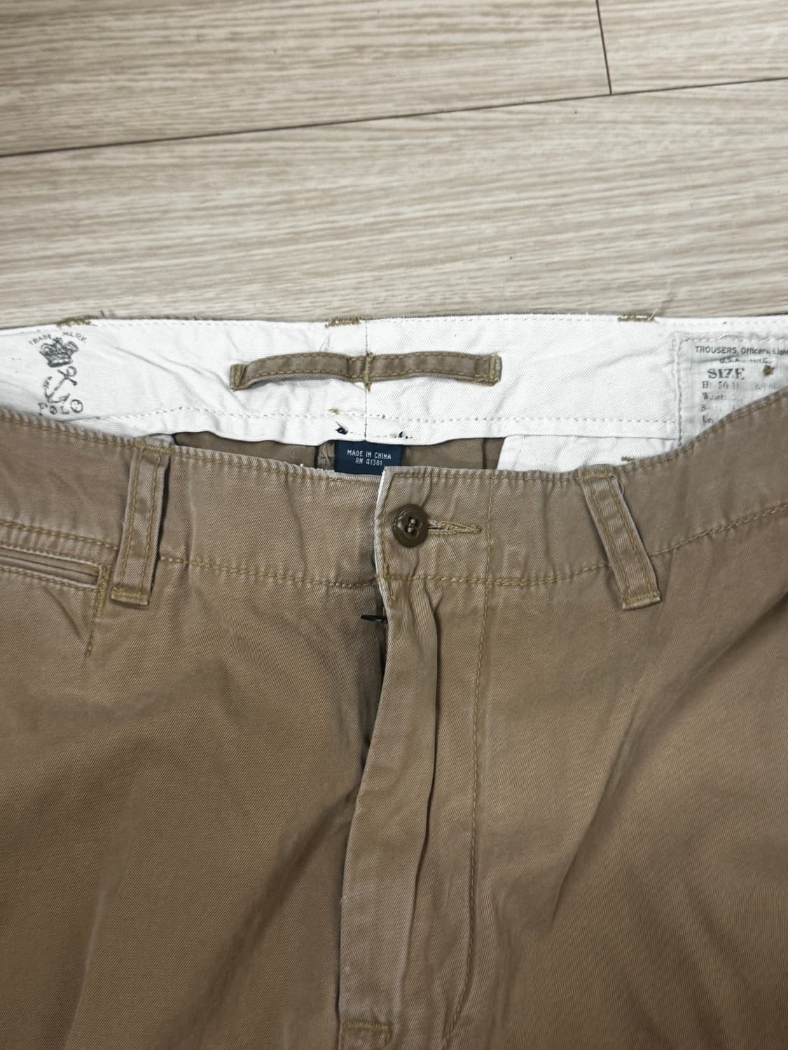 폴로 랄프로렌 치노 팬츠 베이지 34 상품이미지2