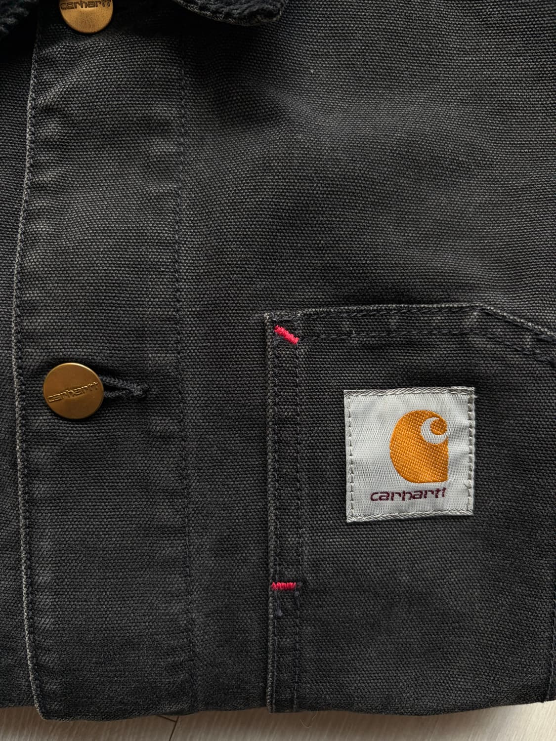 칼하트 블랙 워크자켓 M 상품이미지3