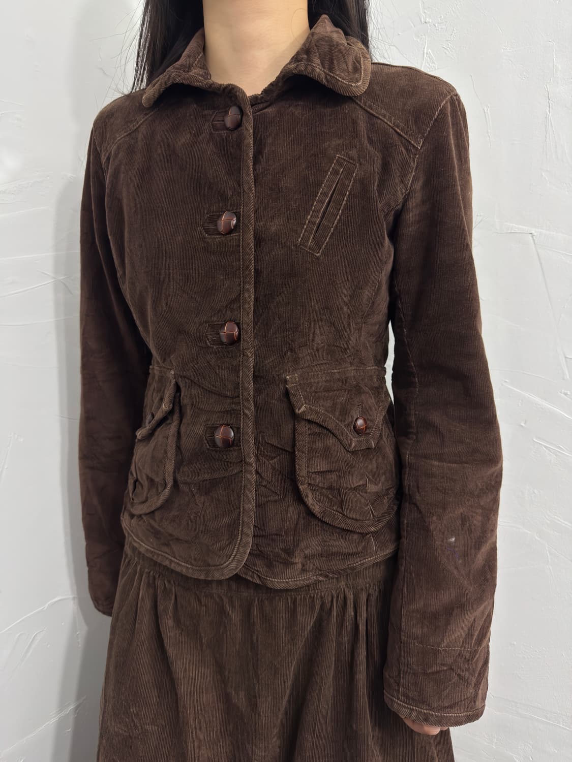 gap brown corduroy jacket 상품이미지4