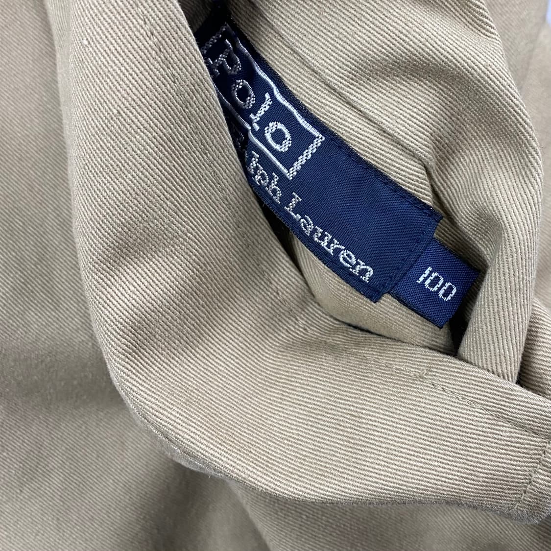 90s 폴로 블랙와치 체크 모직&코튼 리버시블 헌팅 자켓 (105) 상품이미지8