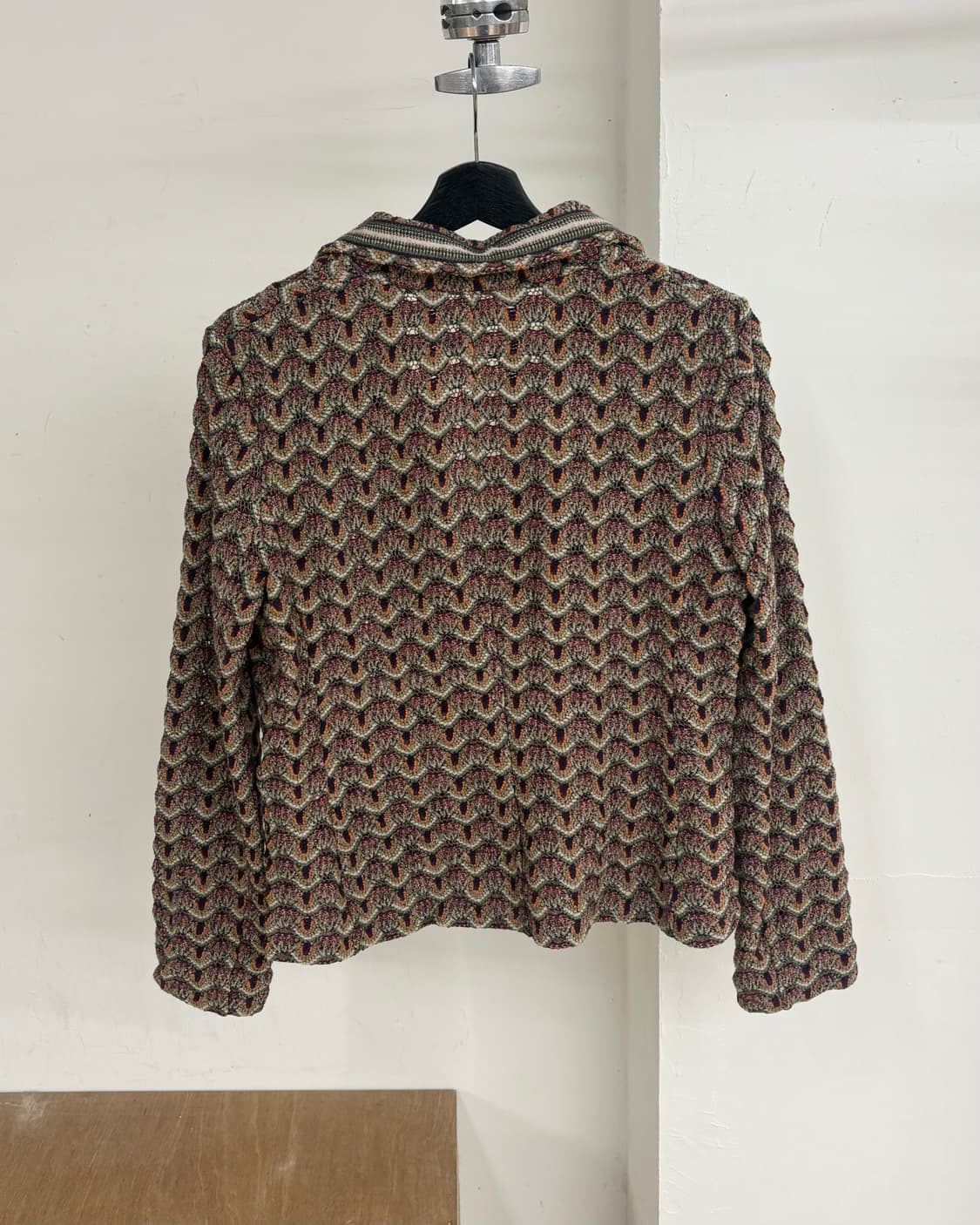 미쏘니 멀티컬러 니트 자켓 상품이미지6