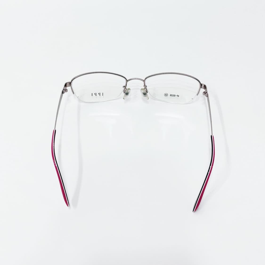 IPPI 핑크 반무테 데드스탁 빈티지안경 상품이미지6