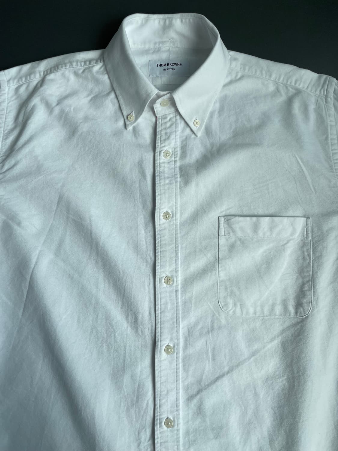 [3] 톰브라운 남성 히든 삼선 포플린 셔츠 상품이미지3