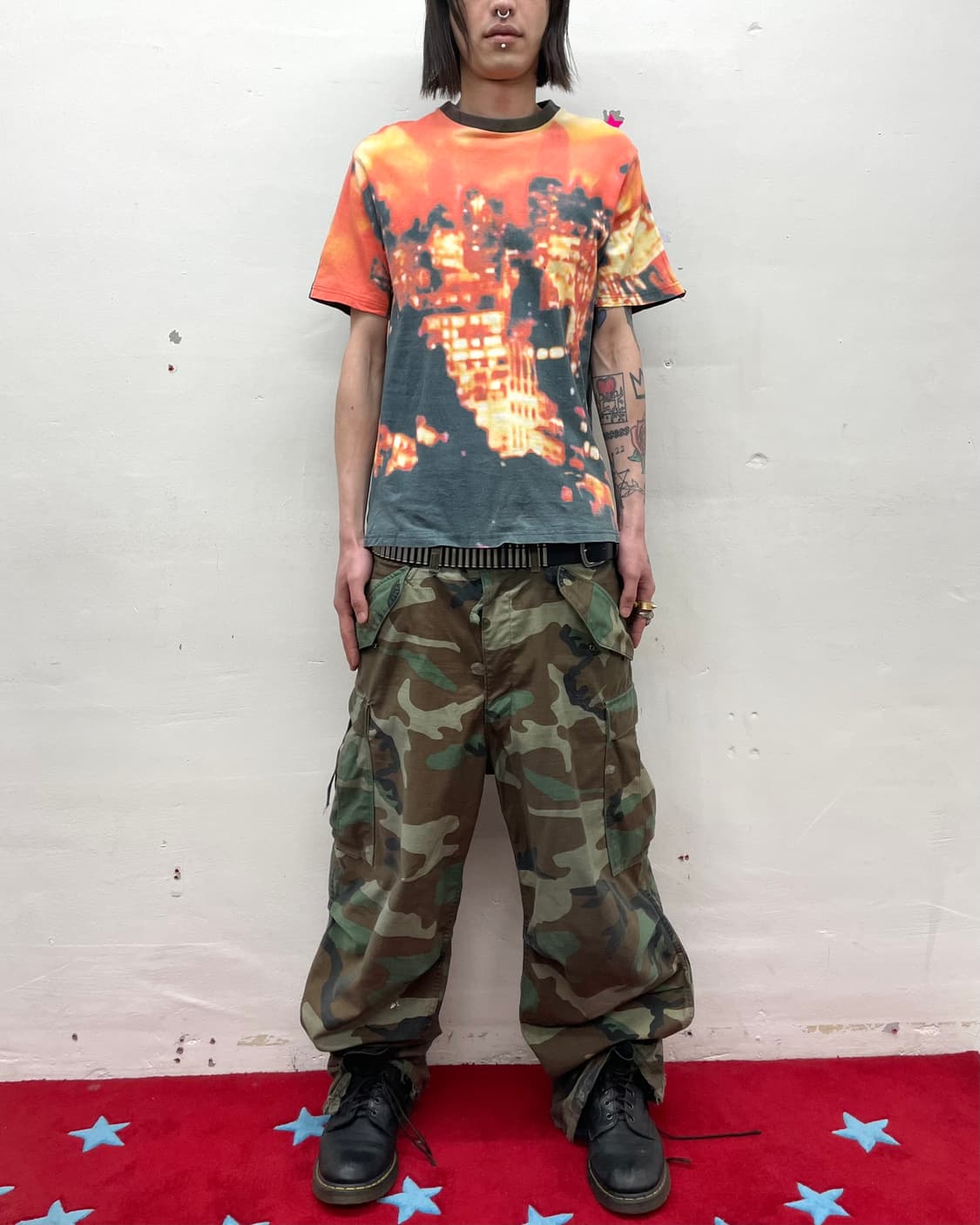  infrared printed T-shirt 상품이미지3