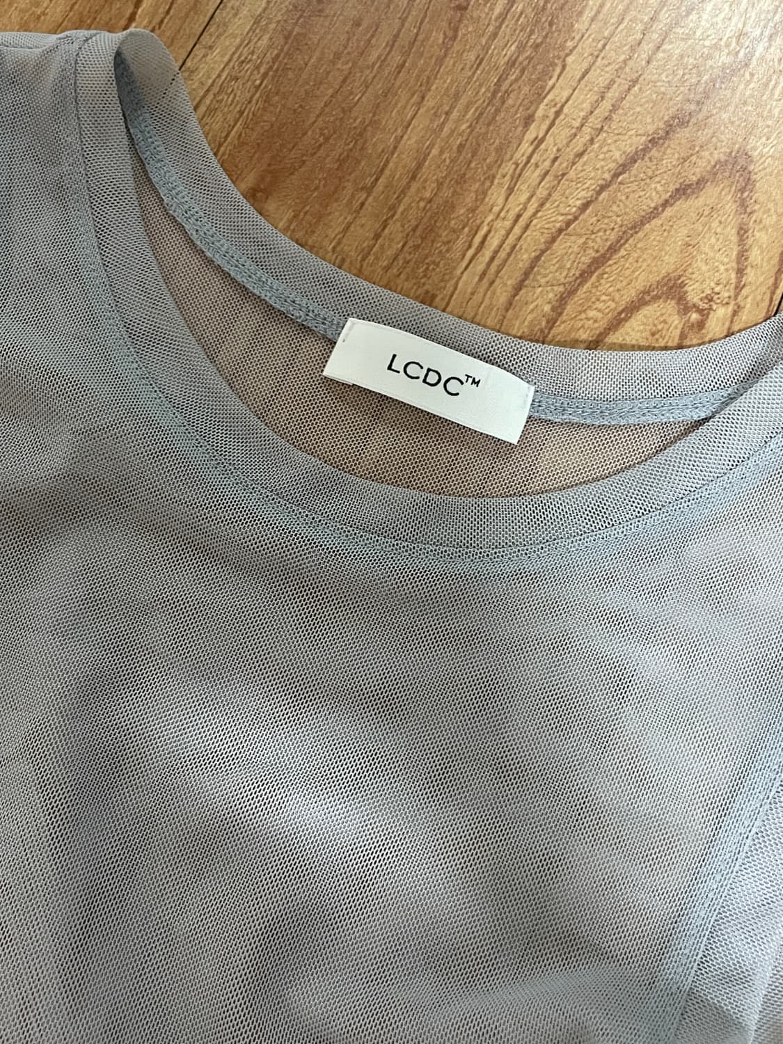 LCDC Mesh trill sleeveless top 상품이미지3