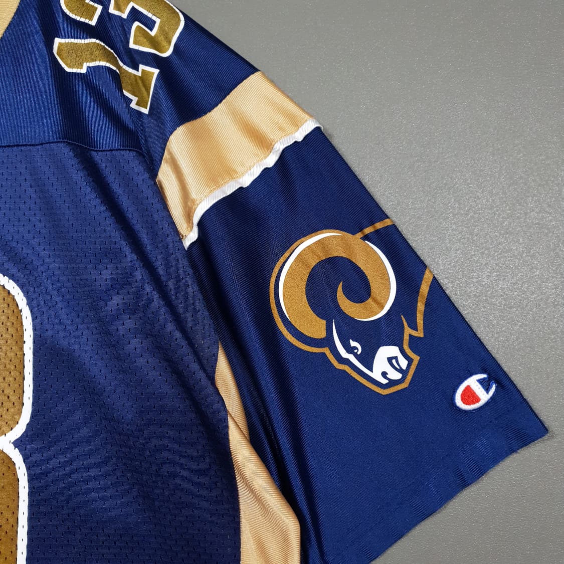 챔피온 LA Rams 풋볼 메쉬 풋볼 유니폼 반팔 져지 티셔츠 워너 상품이미지2