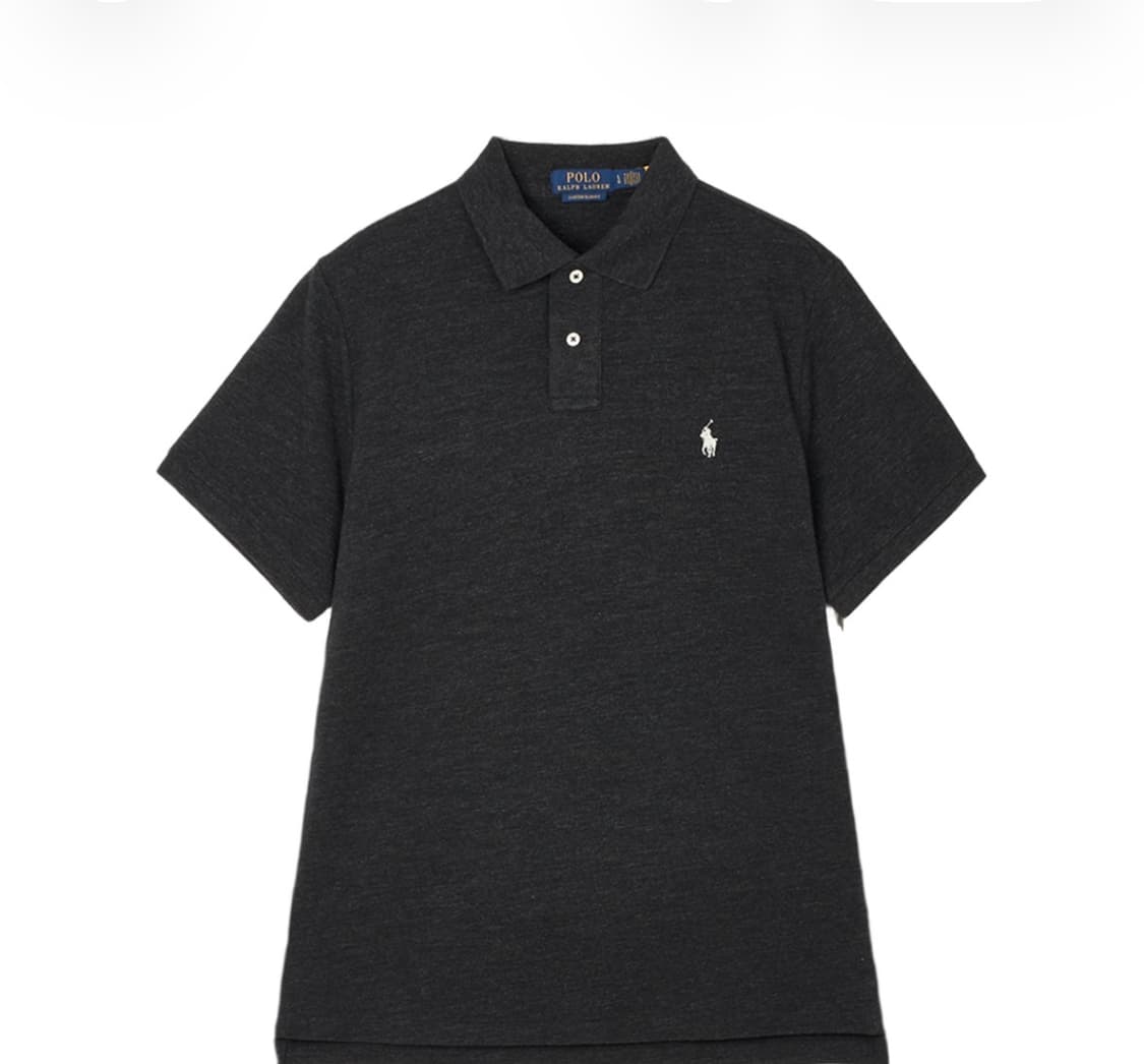 폴로 피케 티셔츠 다크 그레이 3xl 상품이미지1