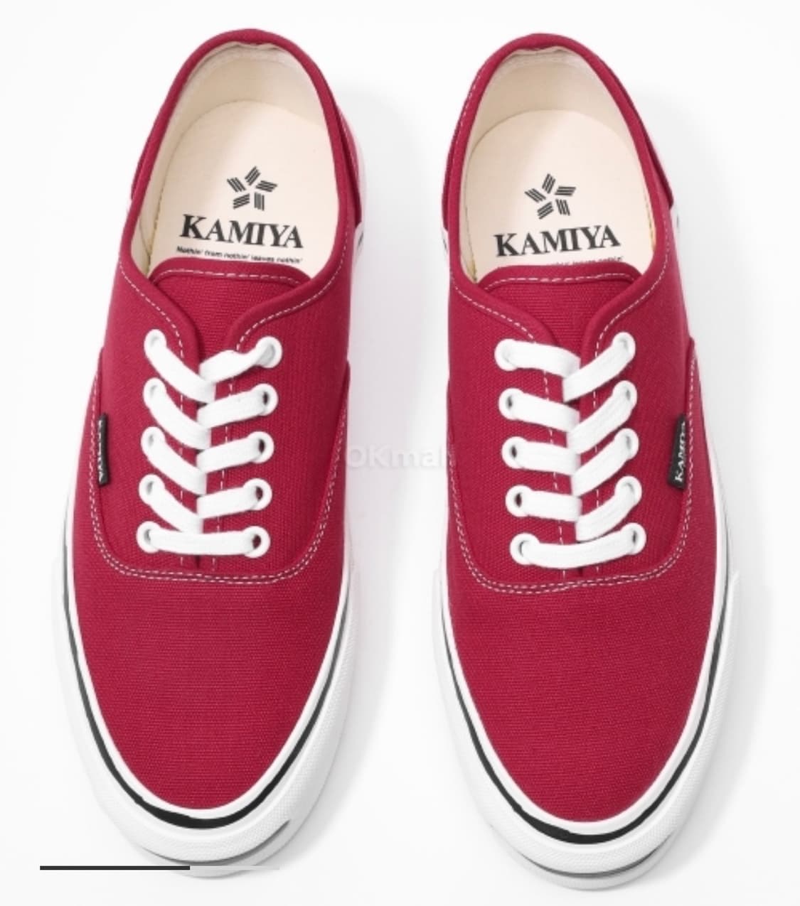 구매)카미야 하크 벌커나이즈 스니커즈 41,42 레드 삽니다 상품이미지1