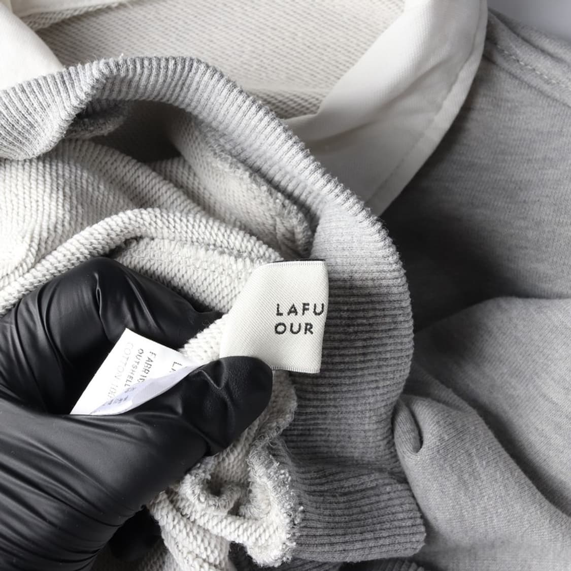 라퍼지스토어 헤비웨이트 럭비 카라 맨투맨 그레이 M 상품이미지5