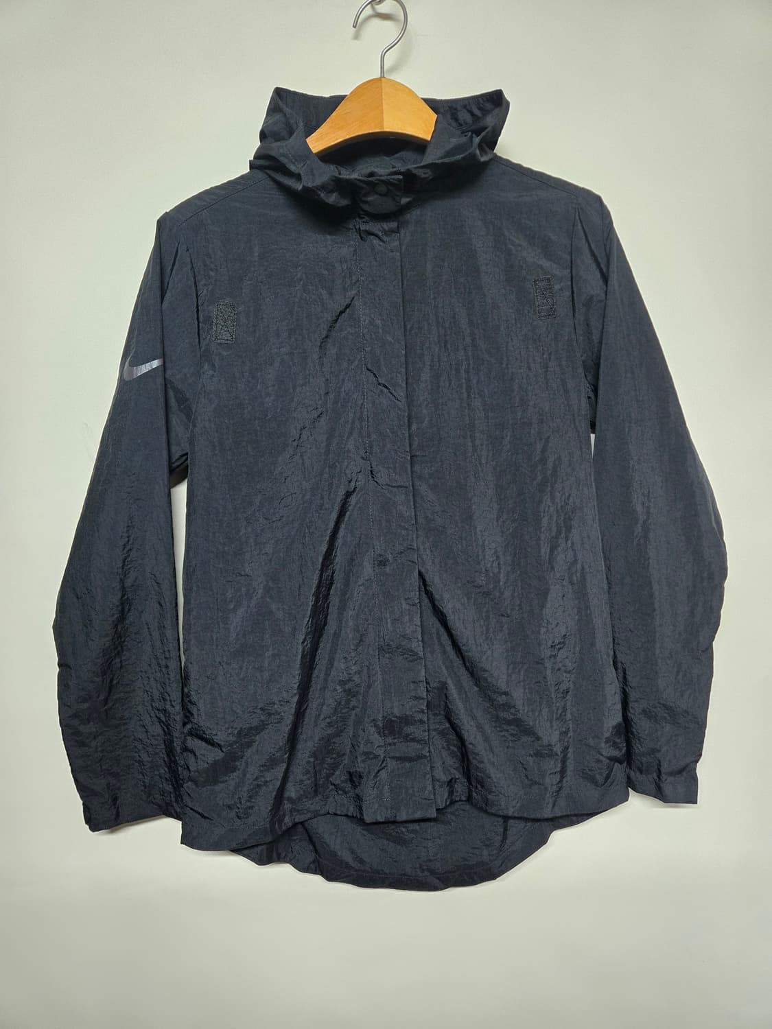 나이키 키즈 테크 백팩 재킷 블랙 바람막이 160 XL (여성가능55~  상품이미지4