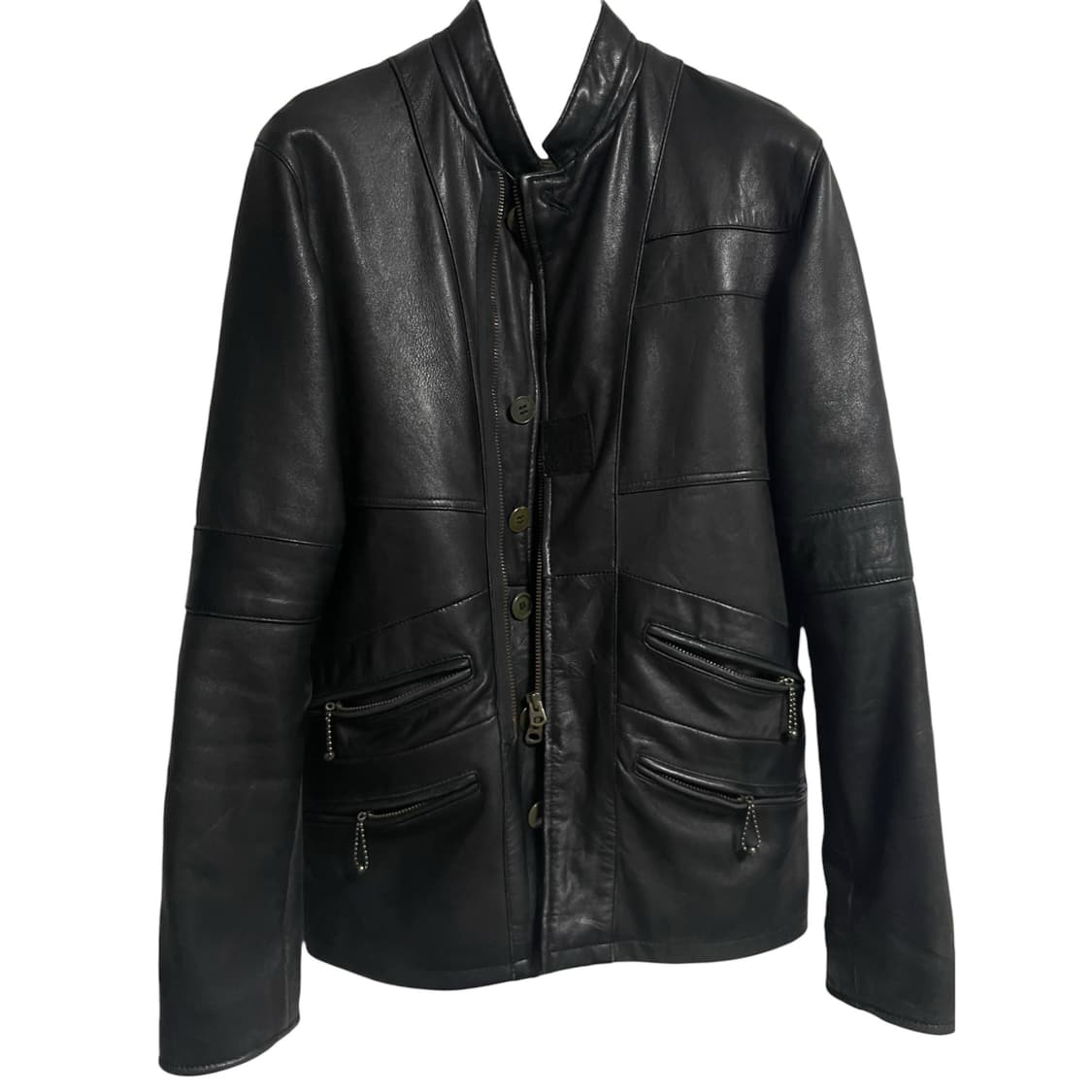 military leather jacket 상품이미지5